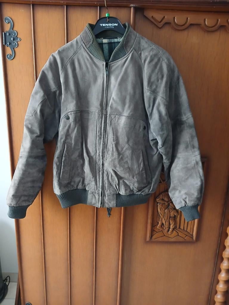 Grijze daime herenvest maat 52, Kleding | Heren, Jassen | Winter, Ophalen, Grijs, Gedragen, Andere