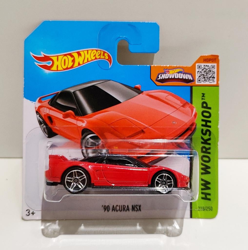 Hot Wheels '90 Acura (Honda) NSX Rood (2015), Ophalen of Verzenden