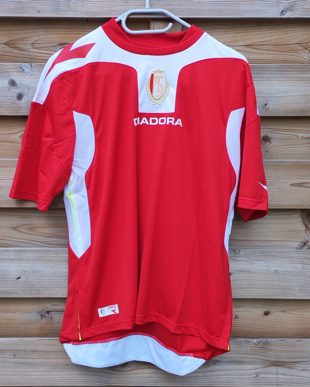 standard liege standaard Luik prachtig orgineel shirt large, Enlèvement ou Envoi, Maillot