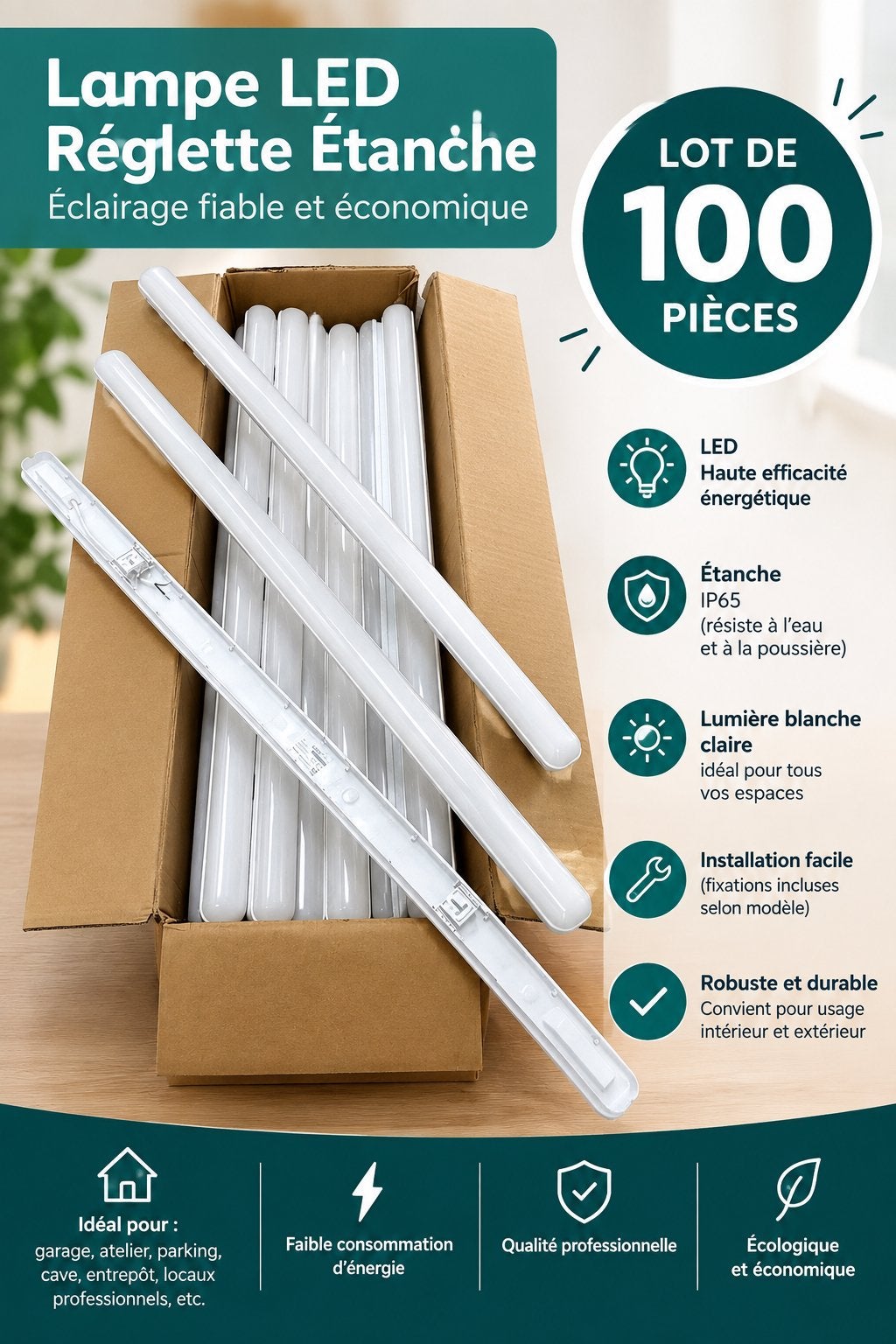 Lampe Horeca neuf dispo 100 pc la piece, Enlèvement ou Envoi, Comme neuf