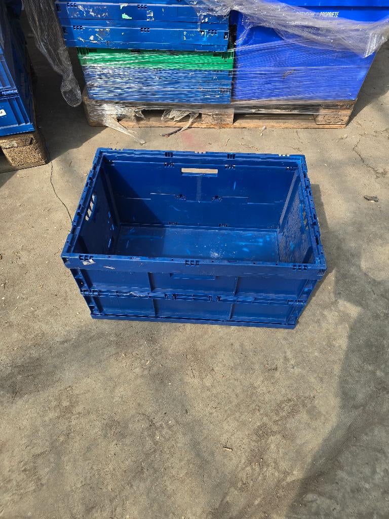 plastiek vouw kratten, Gebruikt, 40 tot 60 cm, Opvouwbaar, 50 tot 75 cm