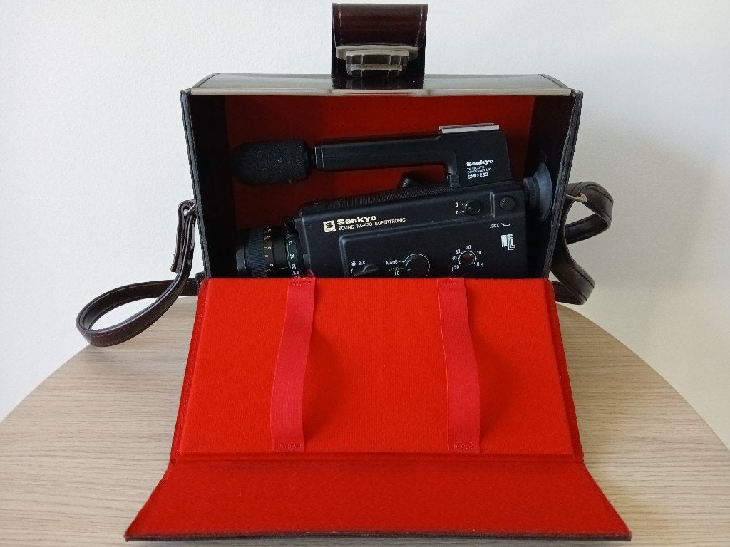 Filmcamera Sankyo XL-420 Supertronic Super 8 Camera, Ophalen of Verzenden, 1960 tot 1980, Filmcamera