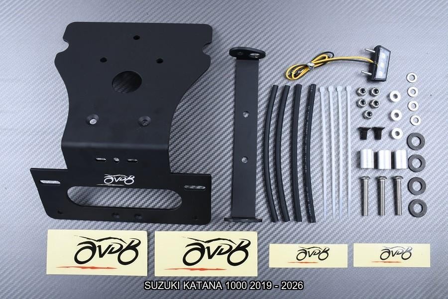 Korte Kentekenplaathouder SUZUKI KATANA 1000 2019 - 2026, Motoren, Accessoires | Overige, Nieuw, Ophalen of Verzenden