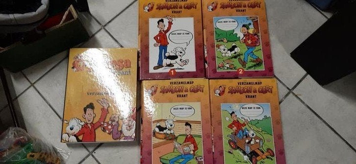 Verzamelmappen  samson en Gert, Verzamelen, Ophalen of Verzenden, Zo goed als nieuw