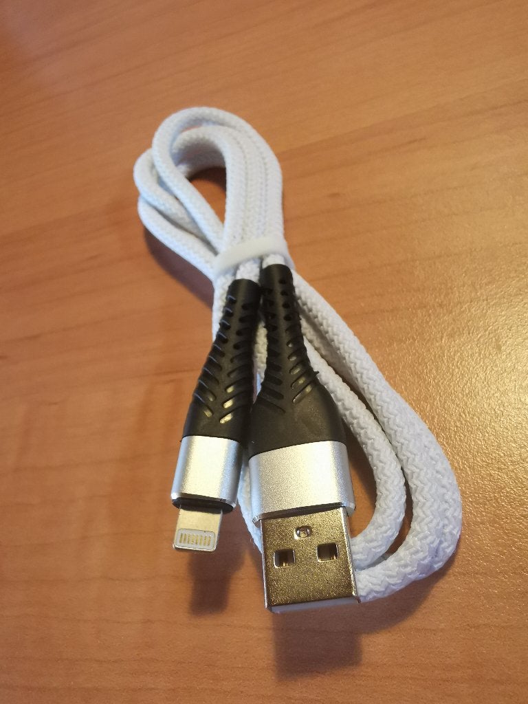 câble Lightning pour iPhone blanc, Enlèvement ou Envoi, Neuf, Apple iPhone