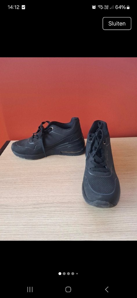 Skechers 39, Ophalen, Skechers, Zwart, Zo goed als nieuw