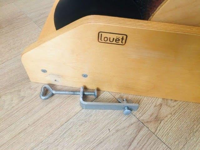 Louet kaardemolen aangeboden, Hobby en Vrije tijd, Spinnewielen en Spinnen, Ophalen of Verzenden, Gebruikt