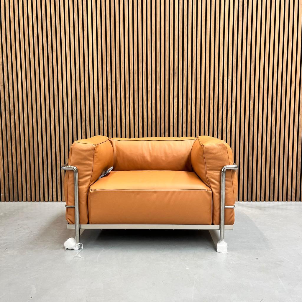 Cassina LC3 - Le Corbusier Cognac leder dons