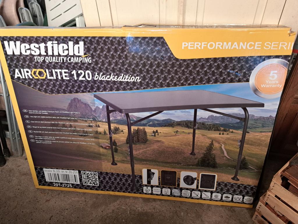 Campingtafel, Enlèvement