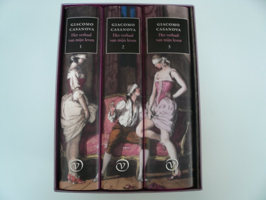 Giacomo Casanova:Het verhaal van mijn leven delen 1+2+3 box, Ophalen, Zo goed als nieuw, Giacomo Casanova, Europa overig