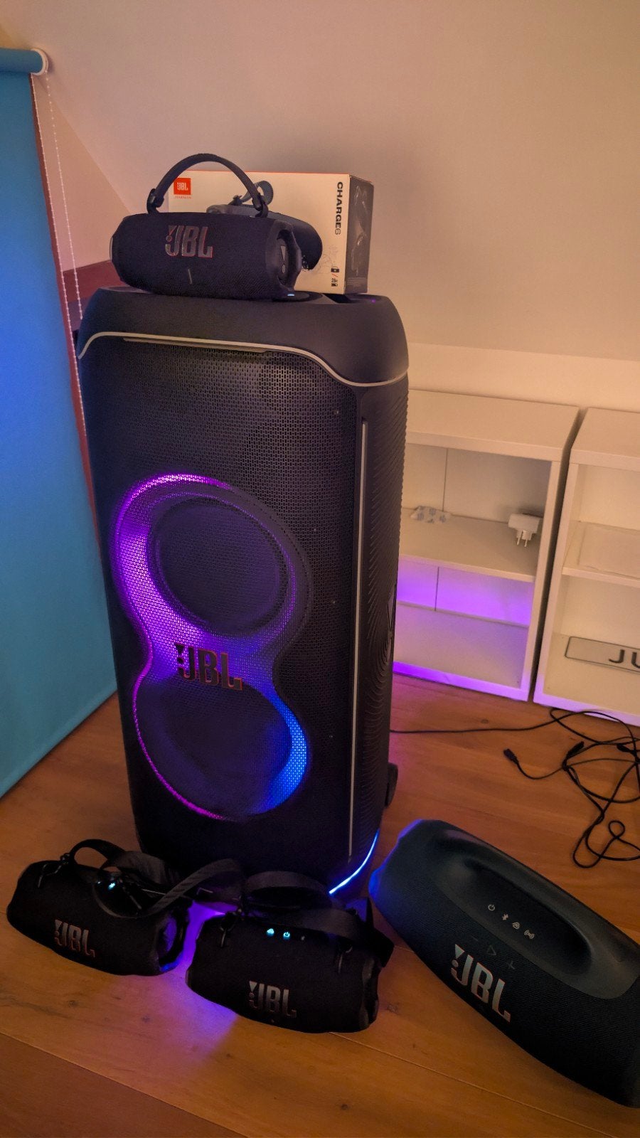 Jbl speakers te koop, van alles wat. inruil mogelijk, Enlèvement, Comme neuf, Haut-parleur(s)