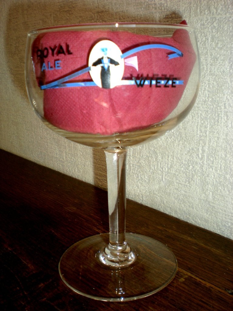 VAN ROY  Royal ale, Enlèvement ou Envoi, Comme neuf, Verre ou Verres