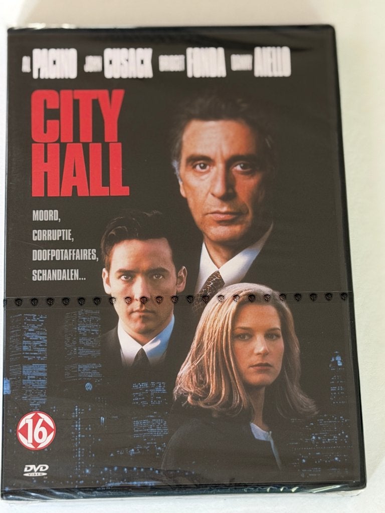 City Hall (Al Pacino, John Cusack Bridget Fonda) DVD Nieuw!, CD & DVD, DVD | Action, Enlèvement ou Envoi, Anglais, Néerlandais