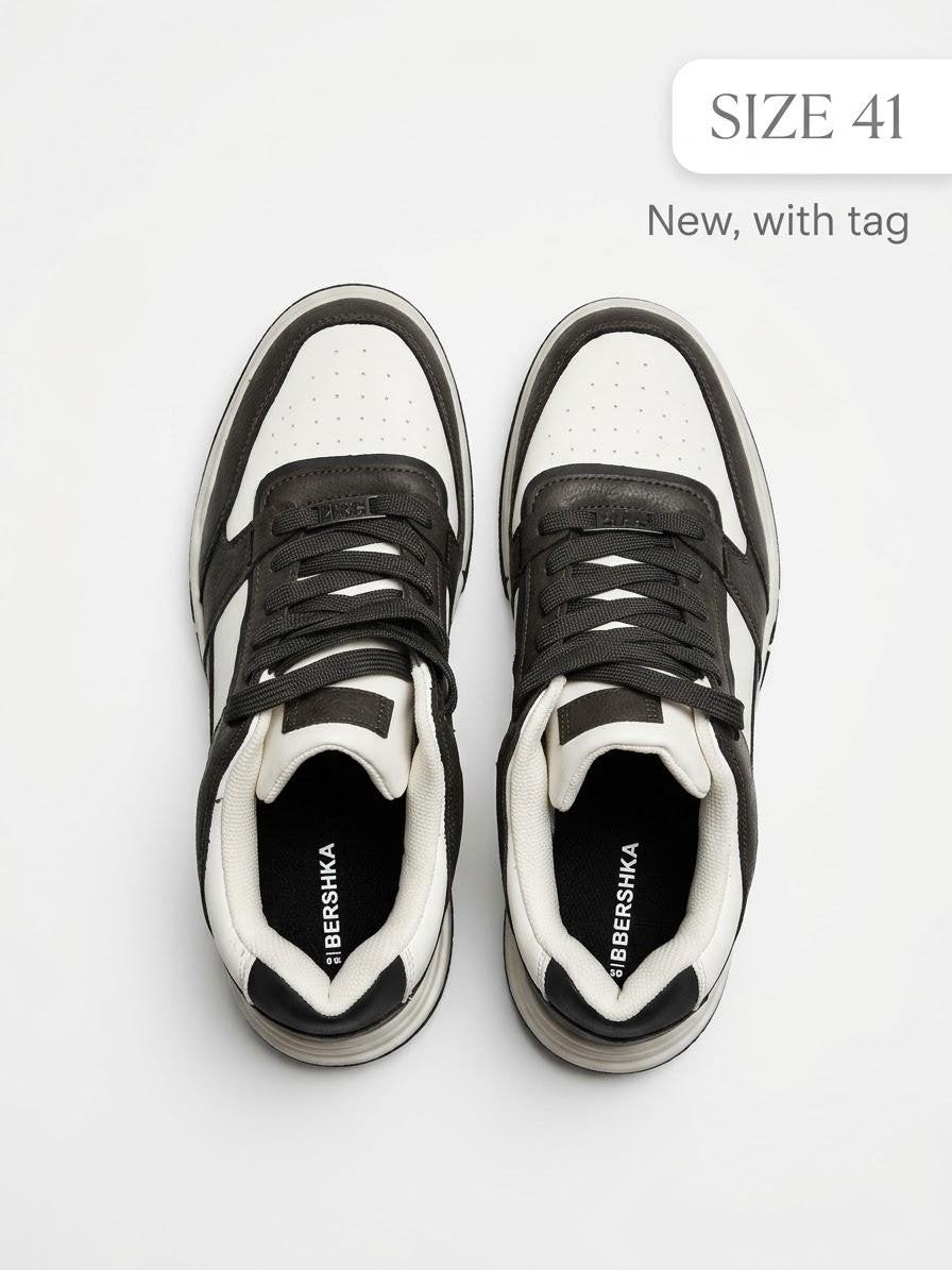 Baskets Bershka – Taille 41, Kleding | Heren, Wit, Nieuw, Ophalen of Verzenden, Sneakers