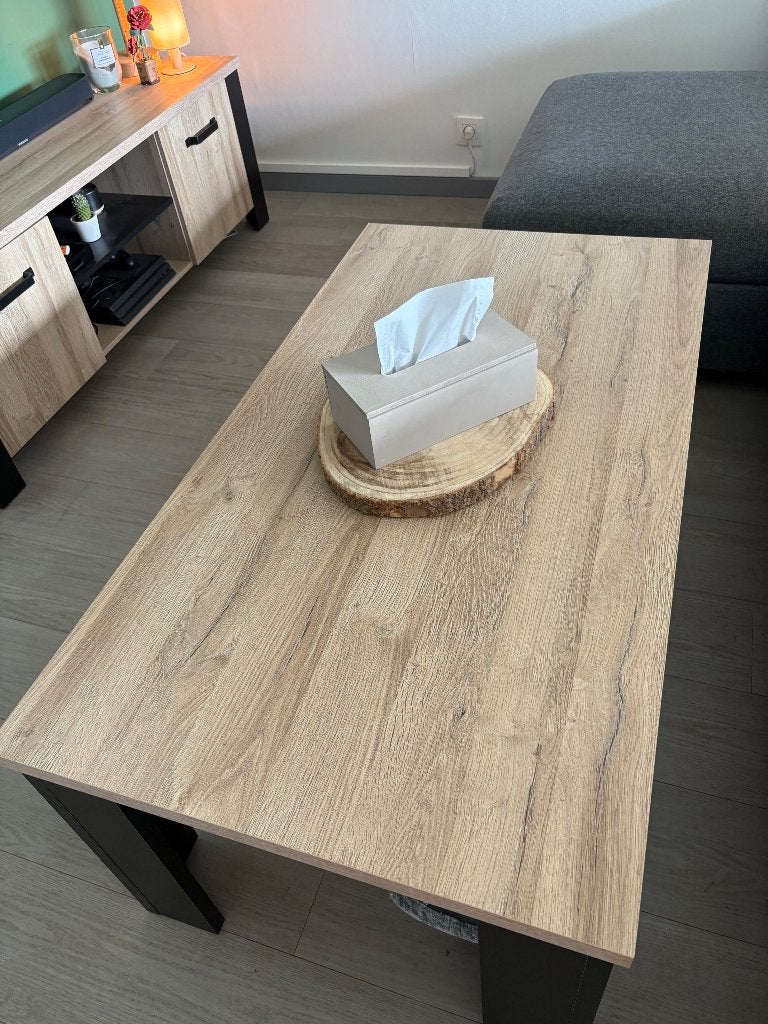Table basse, Maison & Meubles, 100 à 150 cm, Rond, Enlèvement, Utilisé