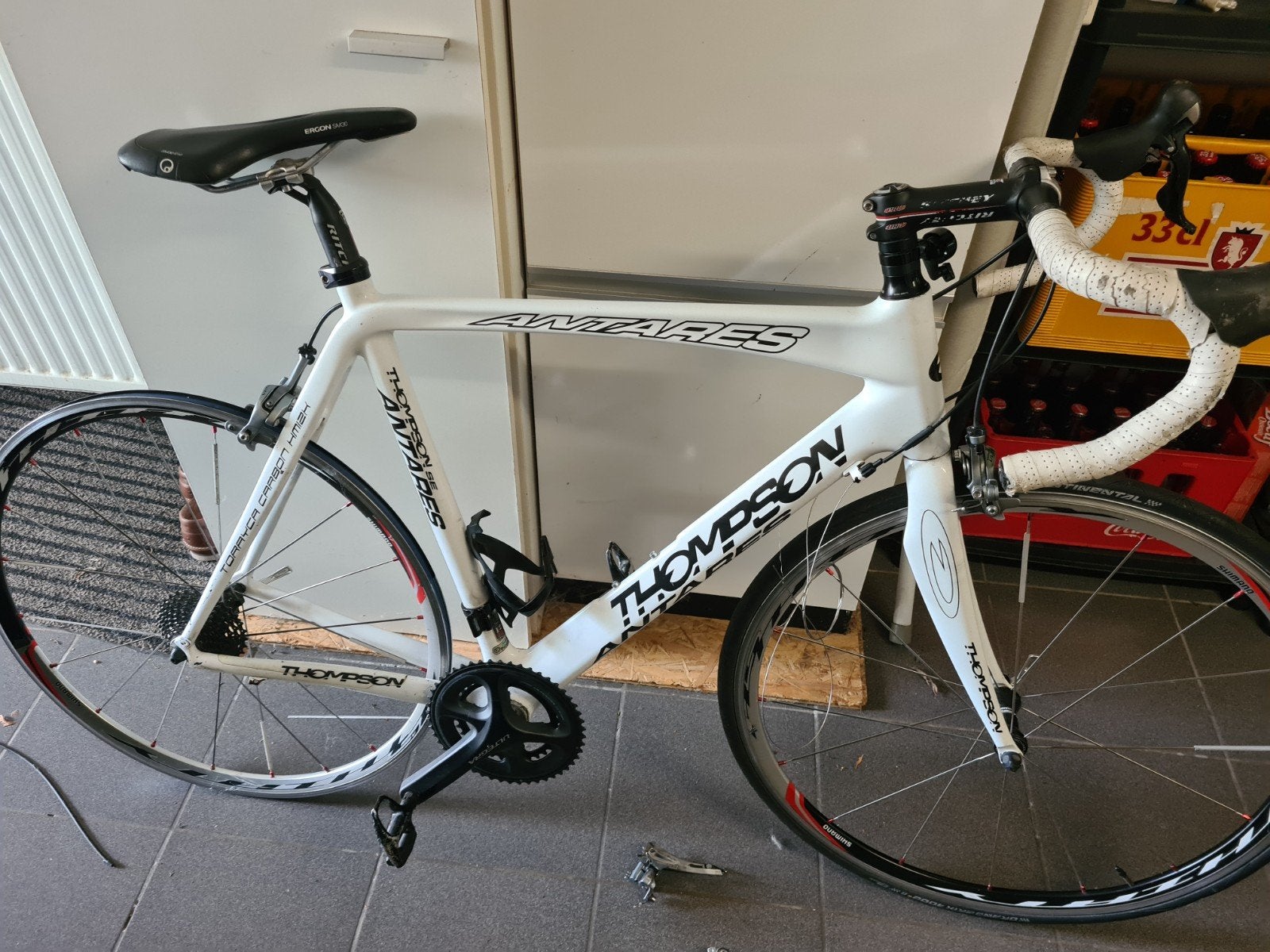 Thompson Antares racefiets met werk aan, Fietsen en Brommers, Ophalen
