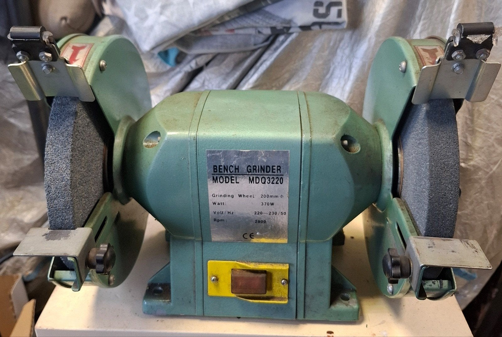 tafel slijpmachine, Doe-het-zelf en Bouw, Ophalen, Gebruikt, Werkbankslijpmachine