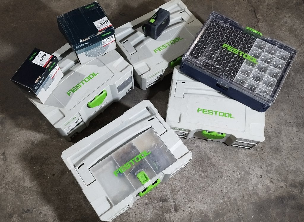 FESTOOL x4 Gereedschap Set, Ophalen of Verzenden, Gebruikt