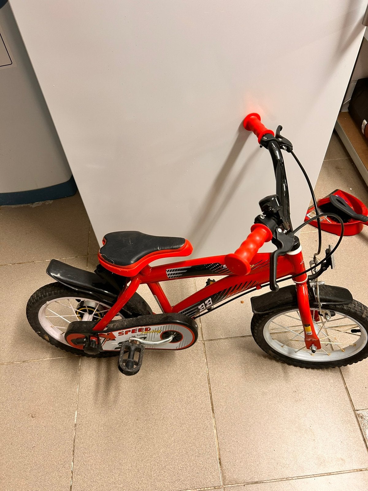 Kinderfiets, Ophalen, Gebruikt, Minder dan 16 inch