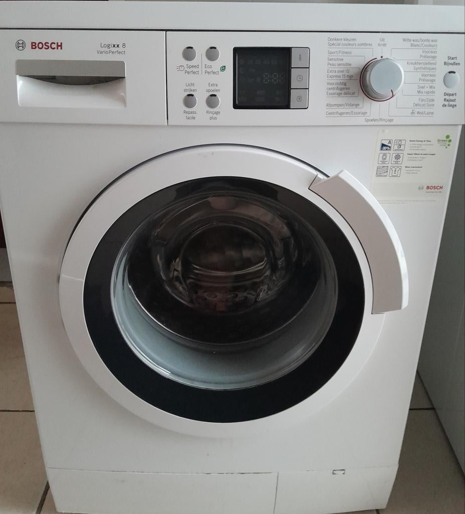 Wasmachine Bosch Werkt Perfect, Ophalen