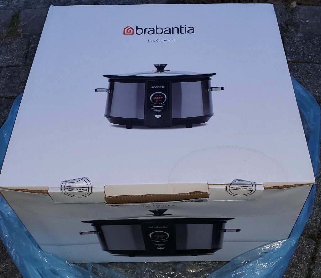 Nieuwe Brabantia Slow Cooker met een inhoud van 6.5 liter., Electroménager, Enlèvement, Neuf