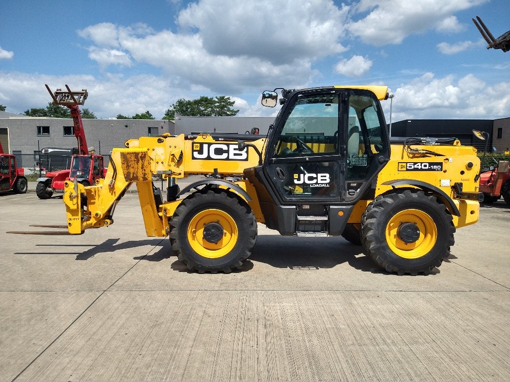 JCB 540-180 (917), Enlèvement, Utilisé