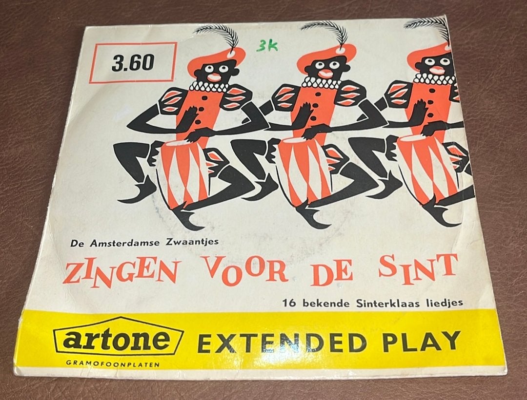 De Amsterdamse Zwaantjes ‎– Zingen Voor De Sint - 7” vinyl, Cd's en Dvd's, Vinyl | Kinderen en Jeugd, Ophalen of Verzenden, Gebruikt