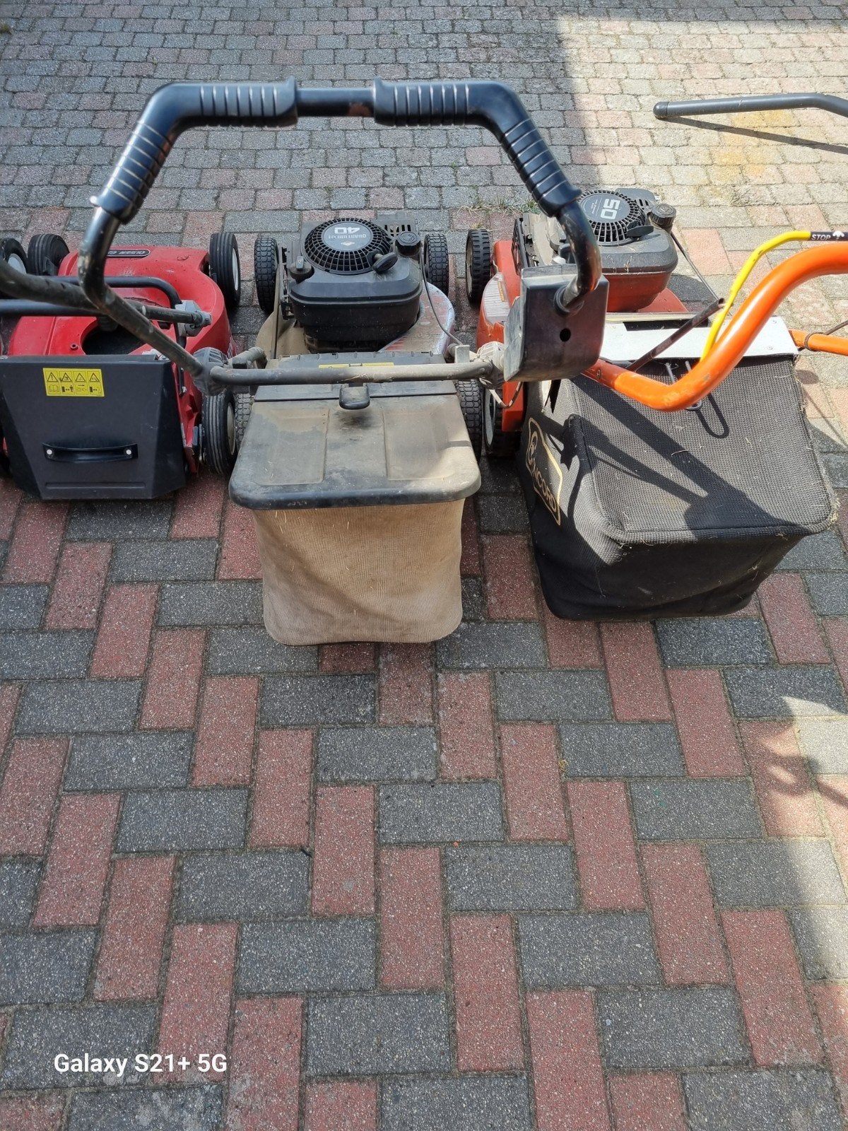 grasmaaiers, Tuin en Terras, Ophalen