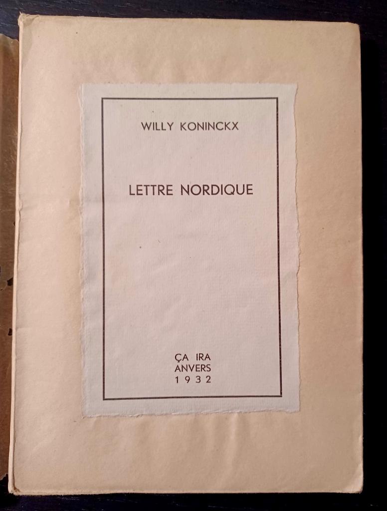 Willy Koninckx, Lettre nordique, Enlèvement ou Envoi, Willy Koninckx