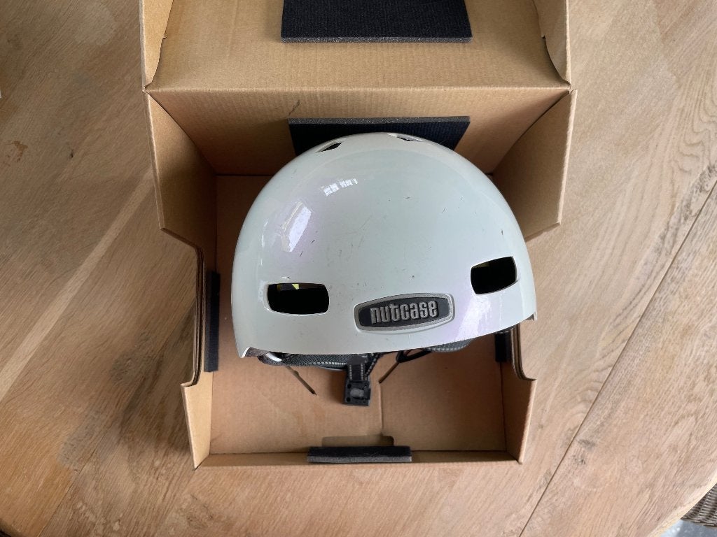 Nutcase helm, Fietsen en Brommers, Ophalen, Gebruikt, S, Nutcase