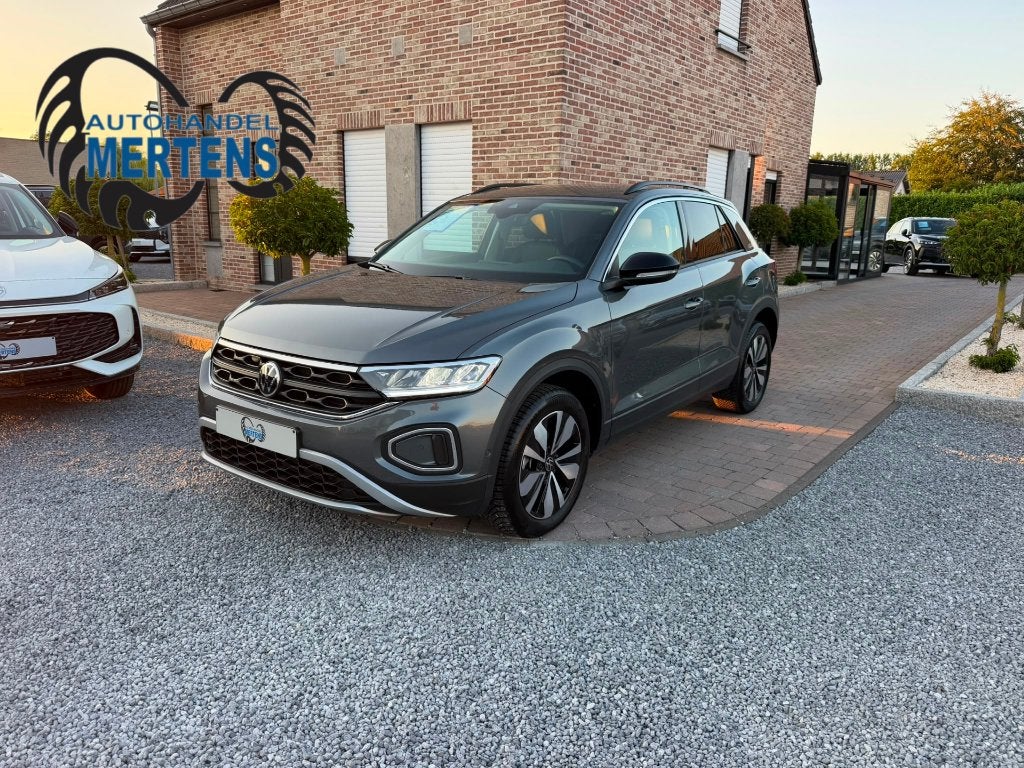 Volkswagen T-Roc 1.0 TSI GOAL 115PK *11953KM* NAV 1 EIGENAAR, Bedrijf, 3 cilinders, SUV of Terreinwagen, Zilver of Grijs
