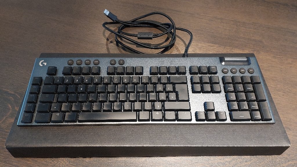 Logitech G815 Tactile AZERTY, Computers en Software, Toetsenborden, Gebruikt, Logitech G, Azerty, Ophalen of Verzenden