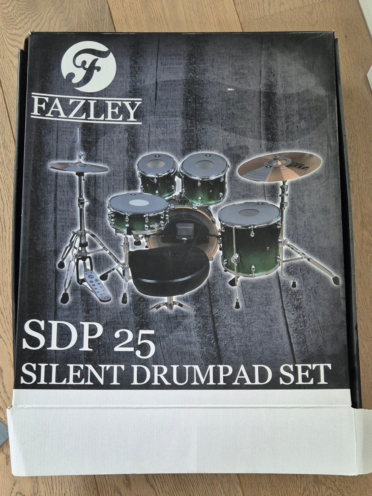 SDP 25 silent drumpad set FAZLEY, Muziek en Instrumenten, Drumstellen en Slagwerk, Ophalen, Zo goed als nieuw, Overige merken