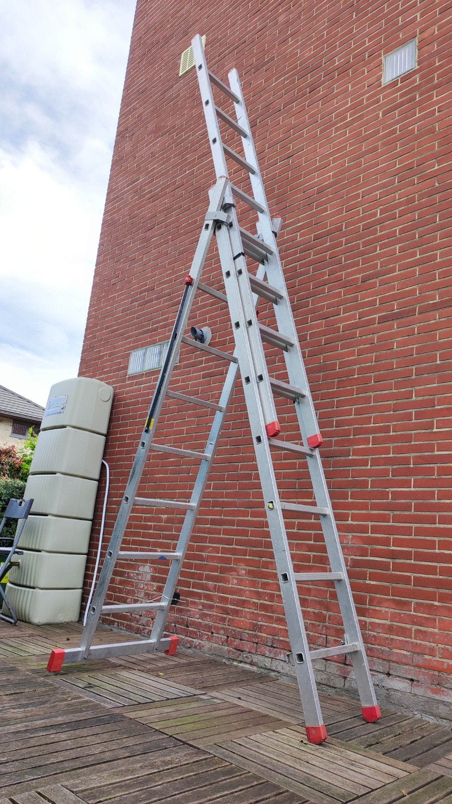 Reform Ladder 3 delen/ échelle, max lengte 5500 mm, Doe-het-zelf en Bouw, Ladders en Trappen, Ophalen, Ladder