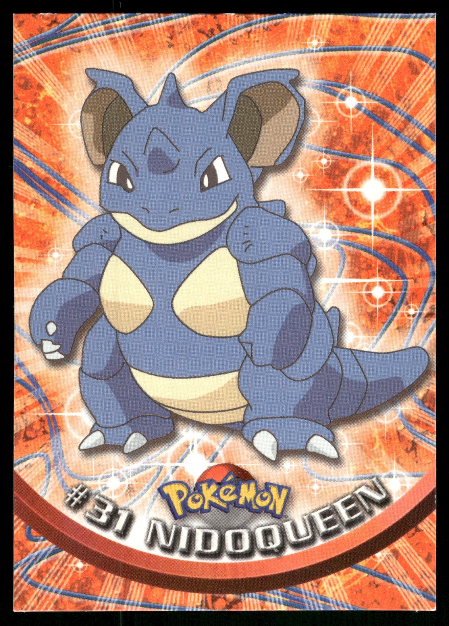 Nidoqueen 31/144 - Topps Series 1 (NM), Hobby en Vrije tijd, Verzenden