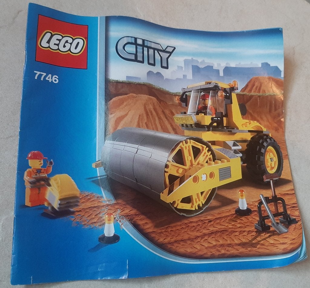 Lego Wegenbouw Wals, Ophalen, Inclusief instructies, Lego, Nieuw