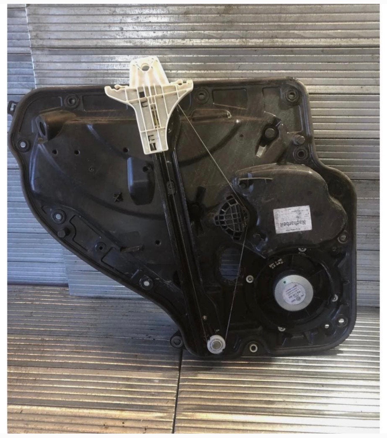 VW Golf MK6 2009 - 2012 rechts achter deur-raam paneel RA, Ophalen of Verzenden