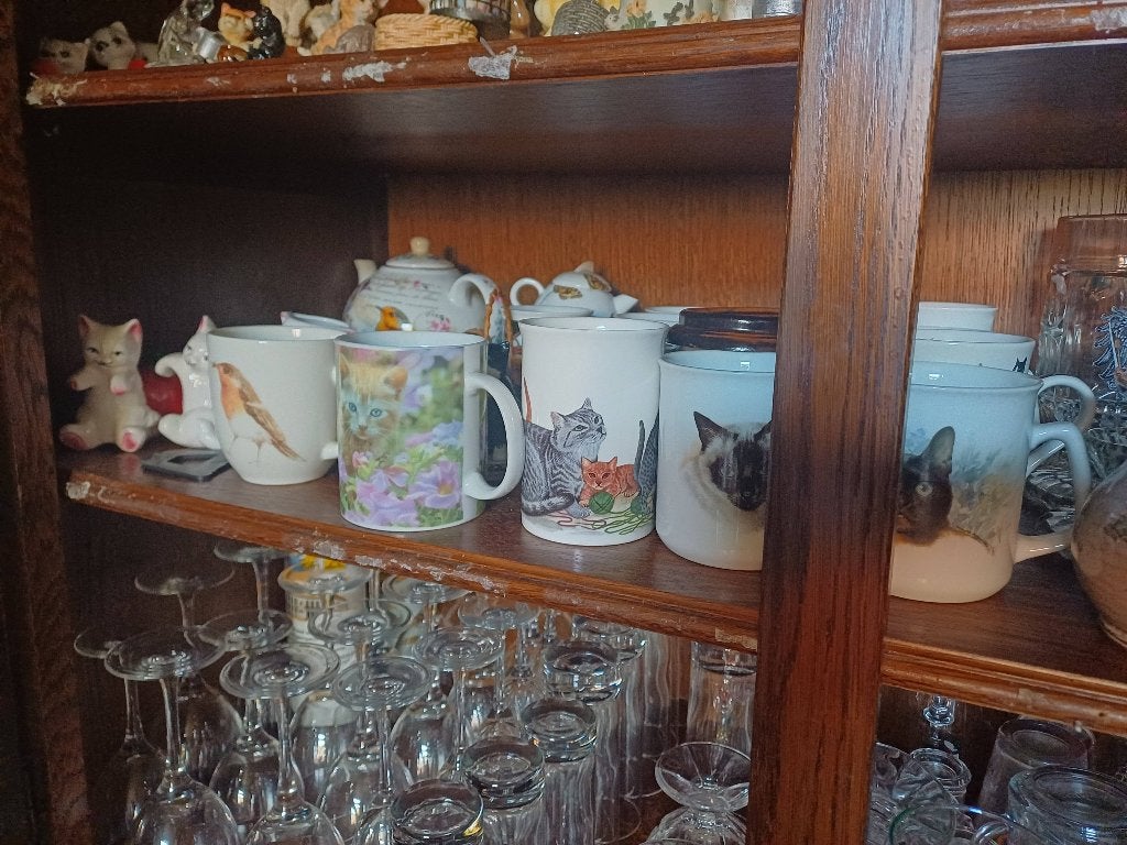 Katten verzameling, Ophalen, Zo goed als nieuw, Hond of Kat, Beeldje of Figuurtje