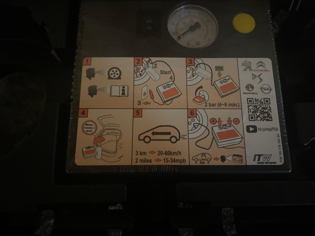 Bandenreparatieset reparatie hulp nieuw, Ophalen, Nieuw