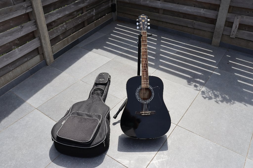 Ibanez - Akoestische gitaar, Ophalen, Gebruikt, Met koffer