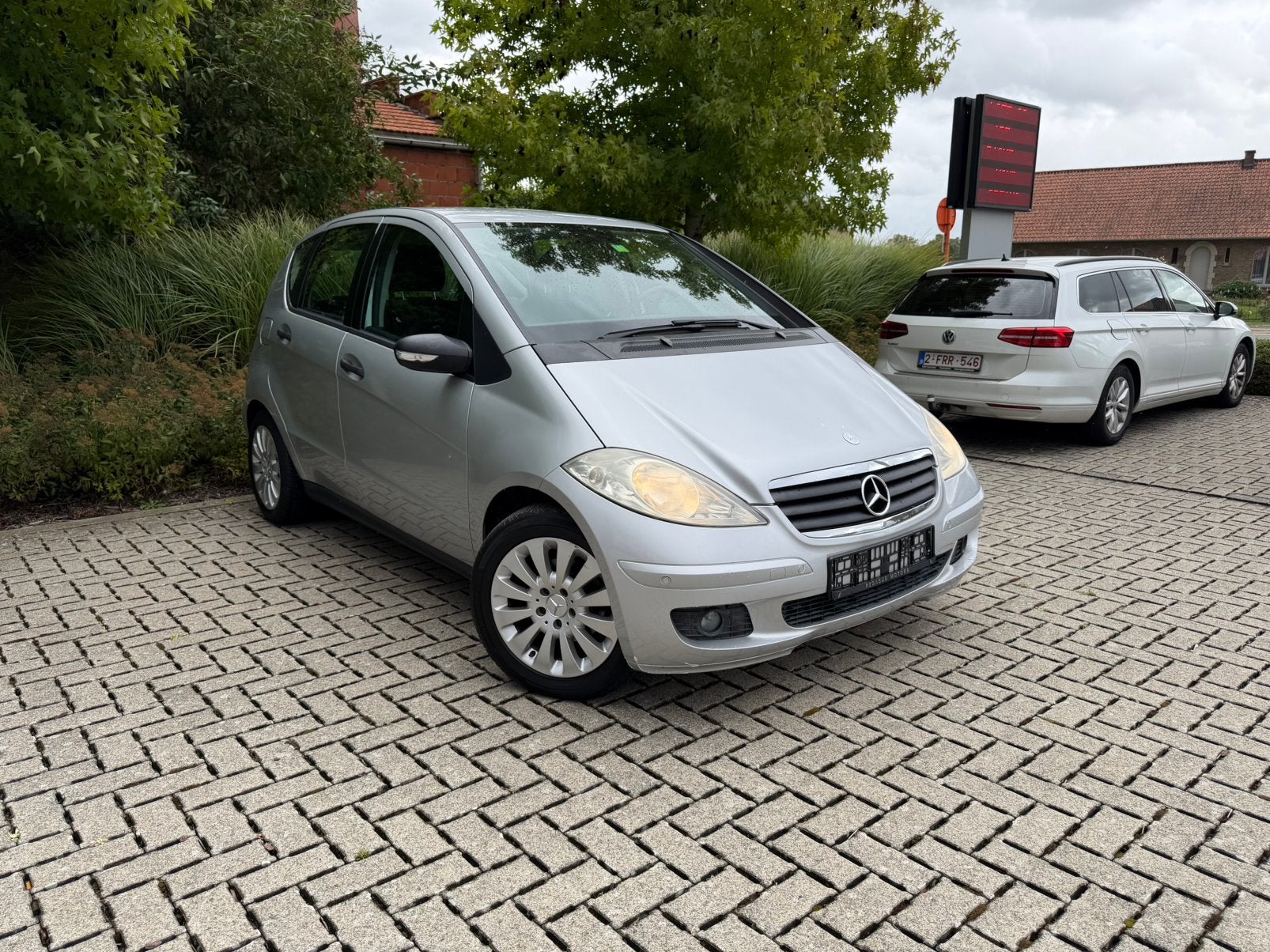 Mercedes A170 - 2005/145.000km/Automaat, Auto's, 4 deurs, Zwart, Bedrijf, 5 zetels