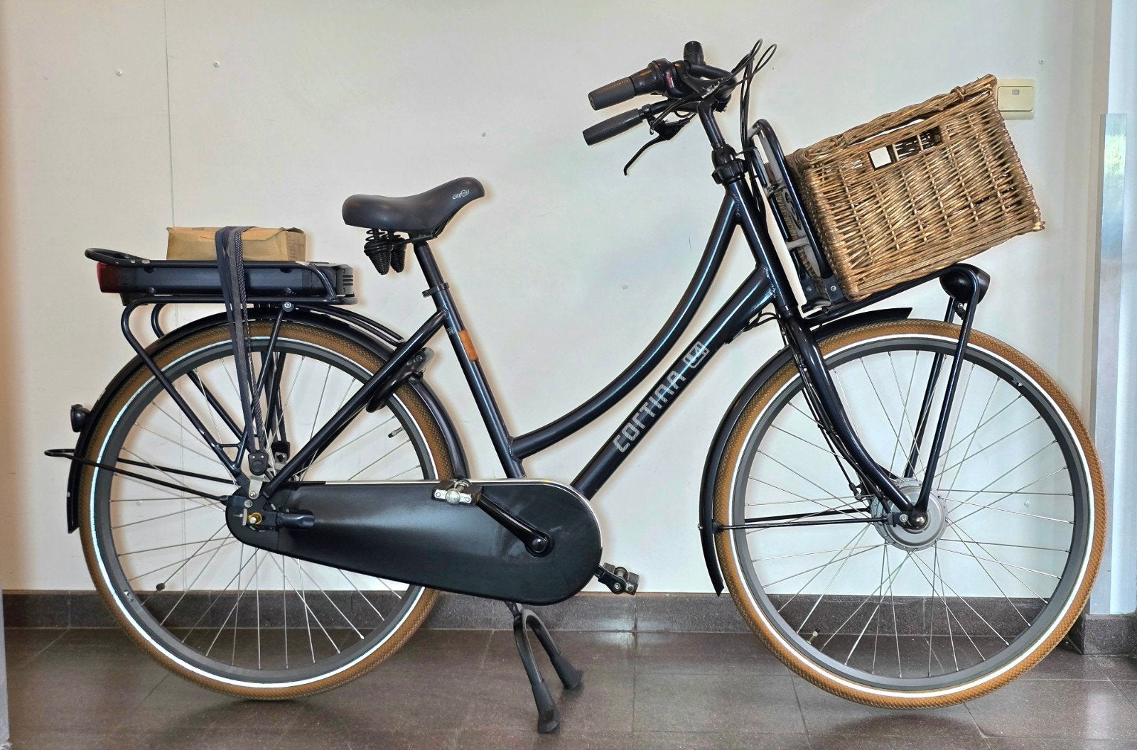 Elektrische transportfiets cortina u4 met goed batterij, Ophalen, Cortina