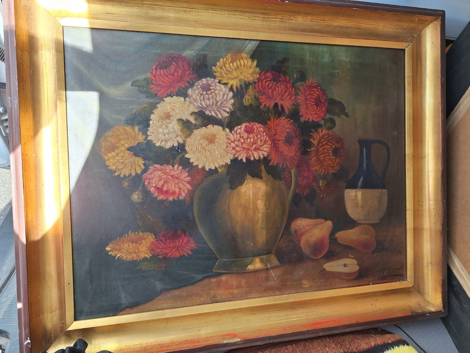 tableau, Enlèvement