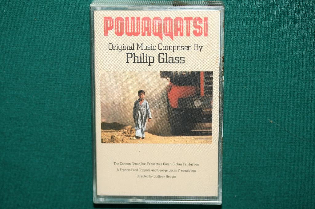 Philip Glass - Powaqqatsi, CD & DVD, Cassettes audio, Enlèvement ou Envoi, Utilisé, Musique de films et Bandes son, 1 cassette audio
