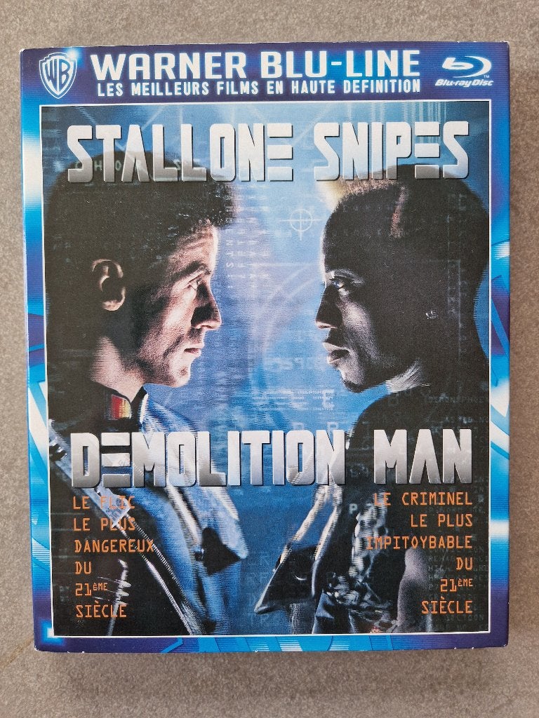 Demolition Man - Sylvester Stallone - Snipes Blu-Ray film, Cd's en Dvd's, Alle leeftijden, Film, Spaans, Ophalen of Verzenden