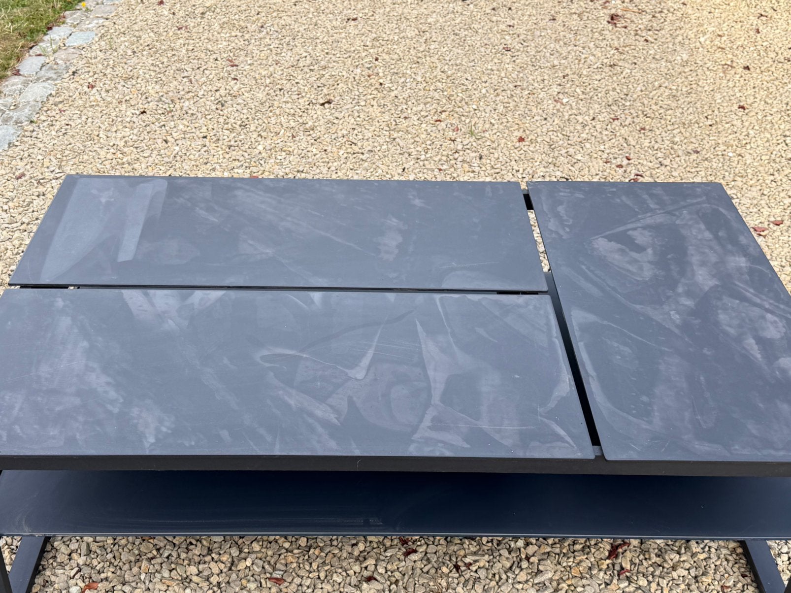Moduleerbare terrastafel Jati & Kebon., Ophalen, Strak, Gebruikt, 100 tot 150 cm