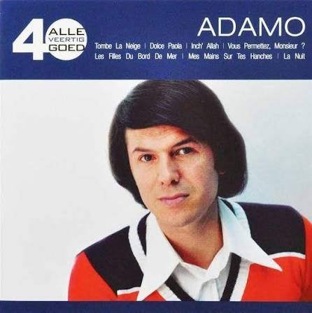 ADAMO : 40 Alle goed, Cd's en Dvd's, Inclusief boekje, Ophalen of Verzenden, Zo goed als nieuw, Verzamelalbum