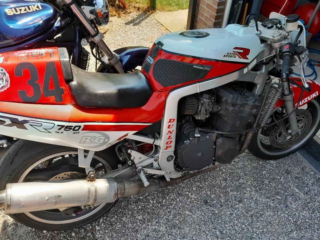suzuki 750 gsxr, Motoren, Motoren | Suzuki, 750 cc, 4 cilinders, Gebruikt, Sport