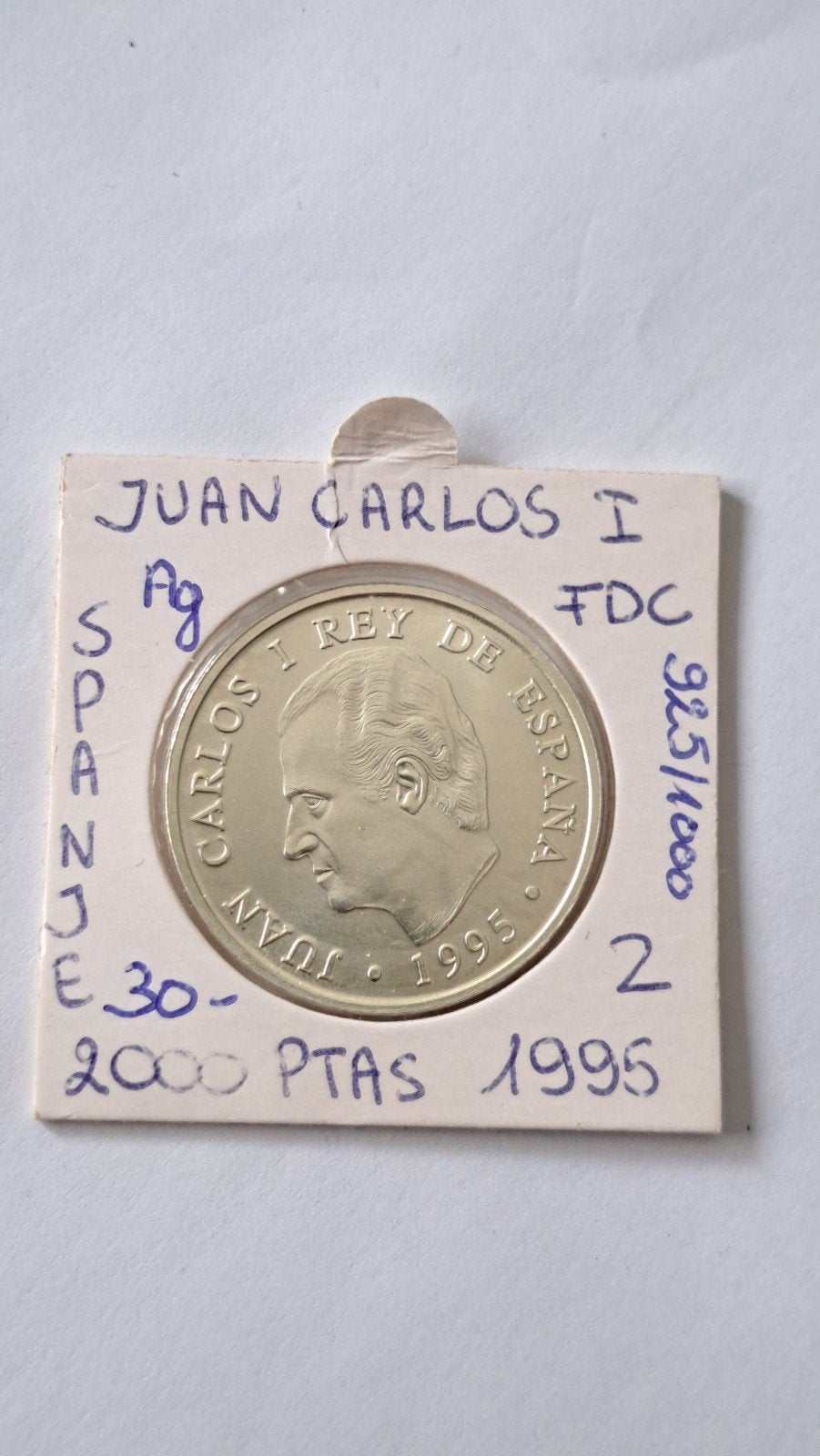 Espagne 2000 pesetas 1995 AG, Enlèvement ou Envoi