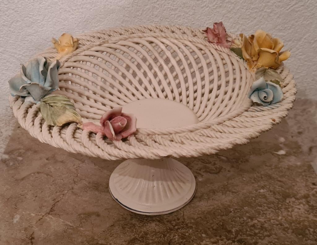 coupe centre de table vintage bassano, Enlèvement